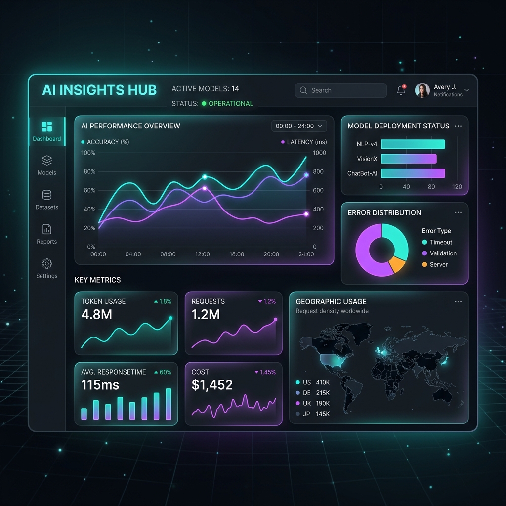 Screenshot or graphic for AI-Related Analytics Dashboard